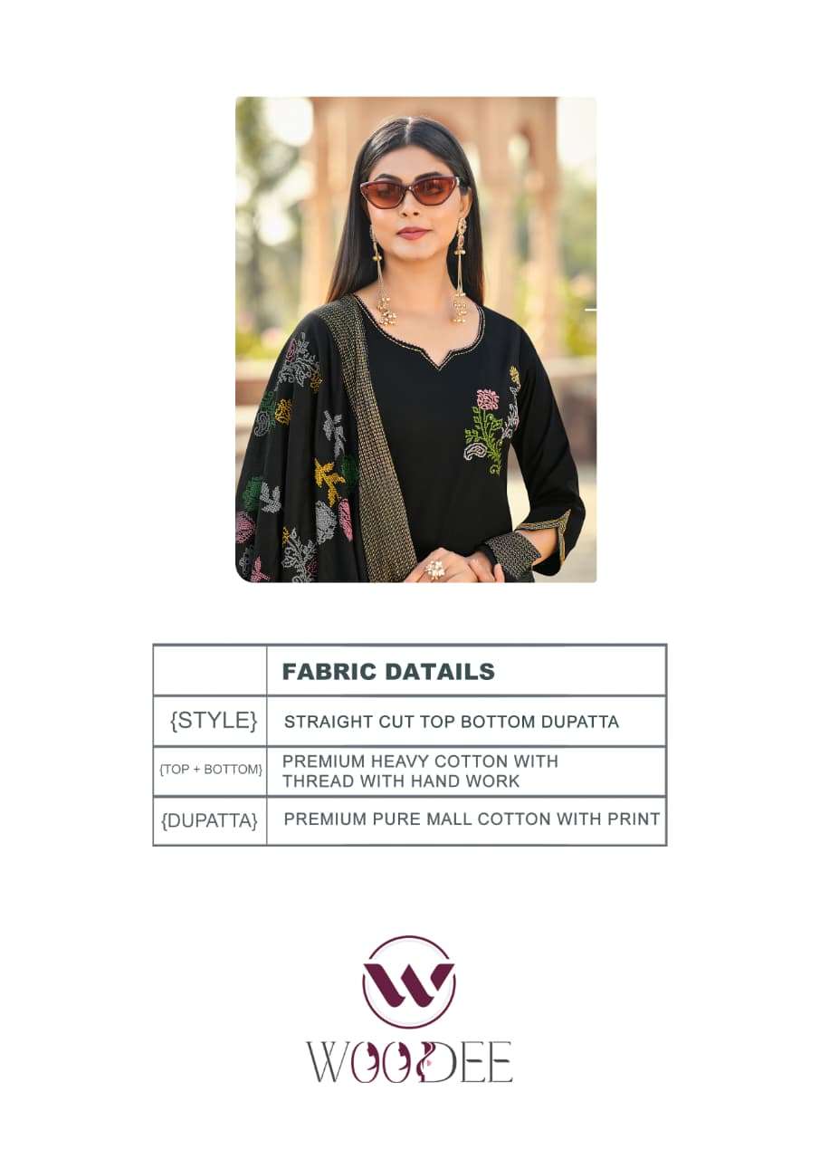 Woodee Mahek Cotton Salwar Suit Set - Amrah Wholesale