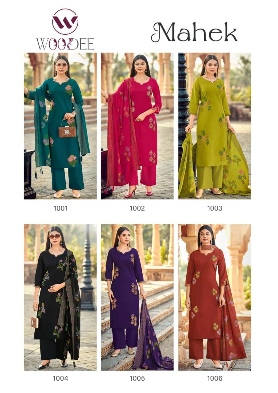 Woodee Mahek Cotton Salwar Suit Set - Amrah Wholesale