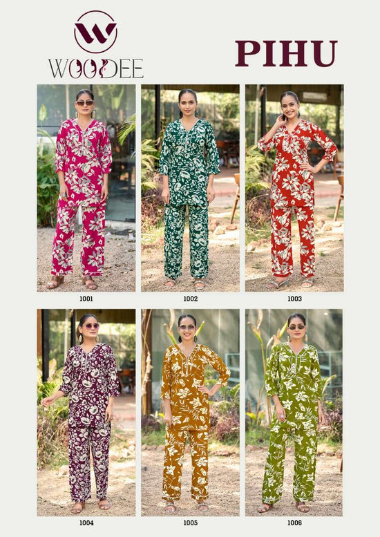 Woodee Pihu Co Ord Set Wholesale Catalogue - Amrah Wholesale
