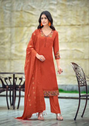 Woodee Tanisha Vol-2 Ready To Wear Viscose Salwar Suit Set