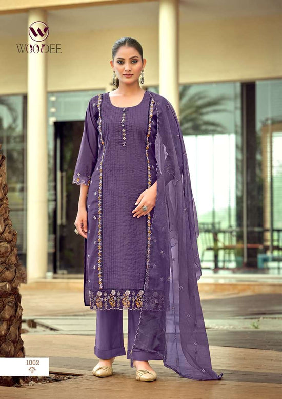 WOODEE WOMIKA VOL-2 Mal Cotton Stitched Embroidered Punjabi Suit