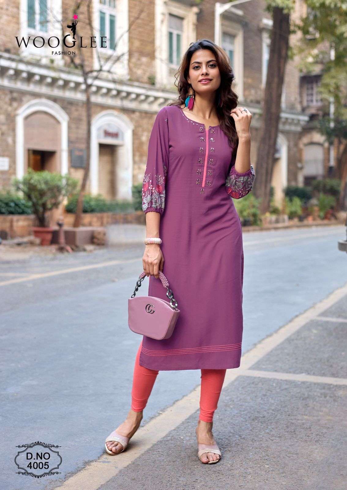 Wooglee Aarvika Kurti Pant Set Wholesale Catalogue - Amrah Wholesale