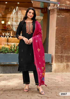 WOOGLEE EHSAAS VOL - 02 Printed Viscose Dress Set - Amrah Wholesale