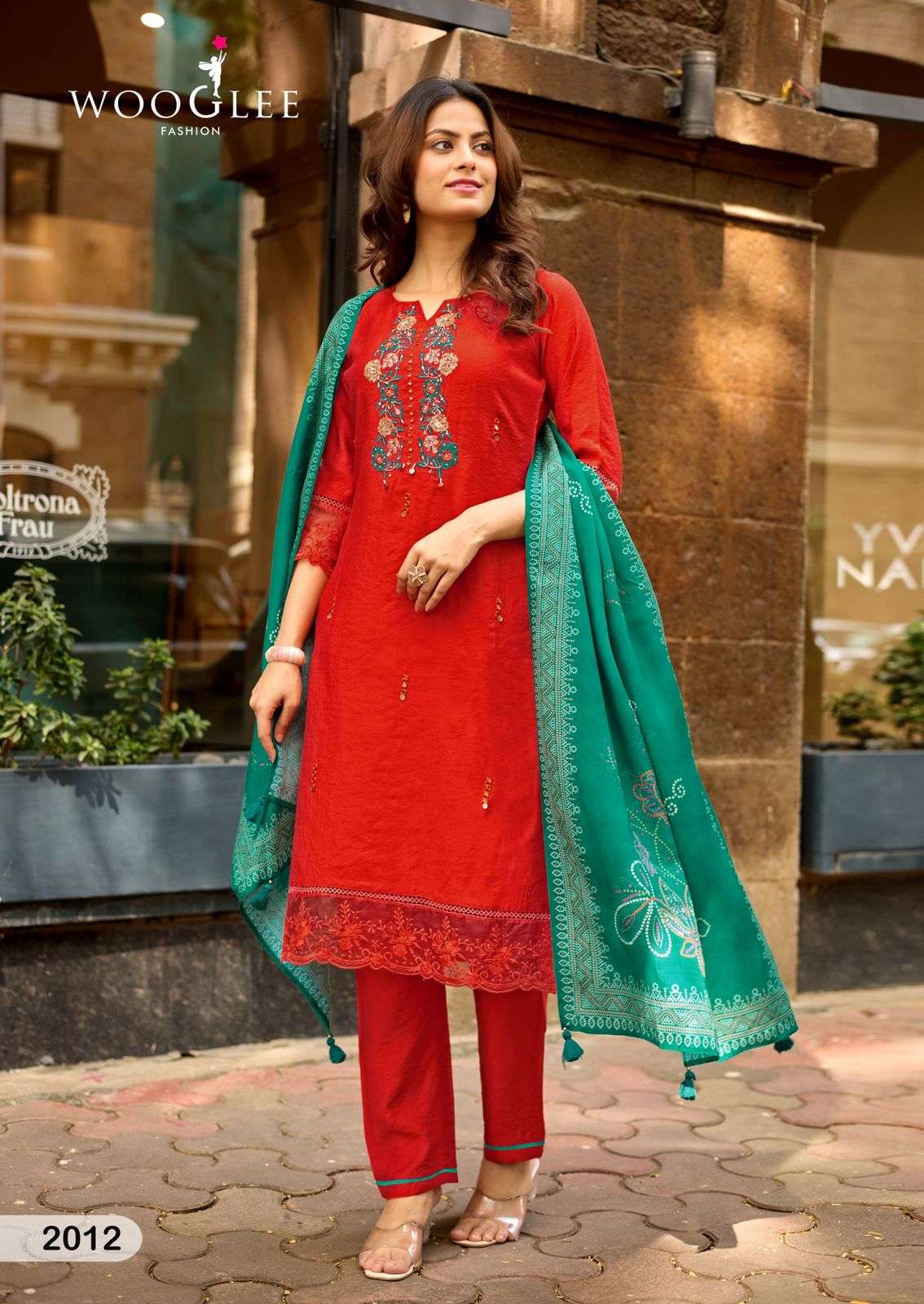 WOOGLEE EHSAAS VOL - 02 Printed Viscose Dress Set - Amrah Wholesale