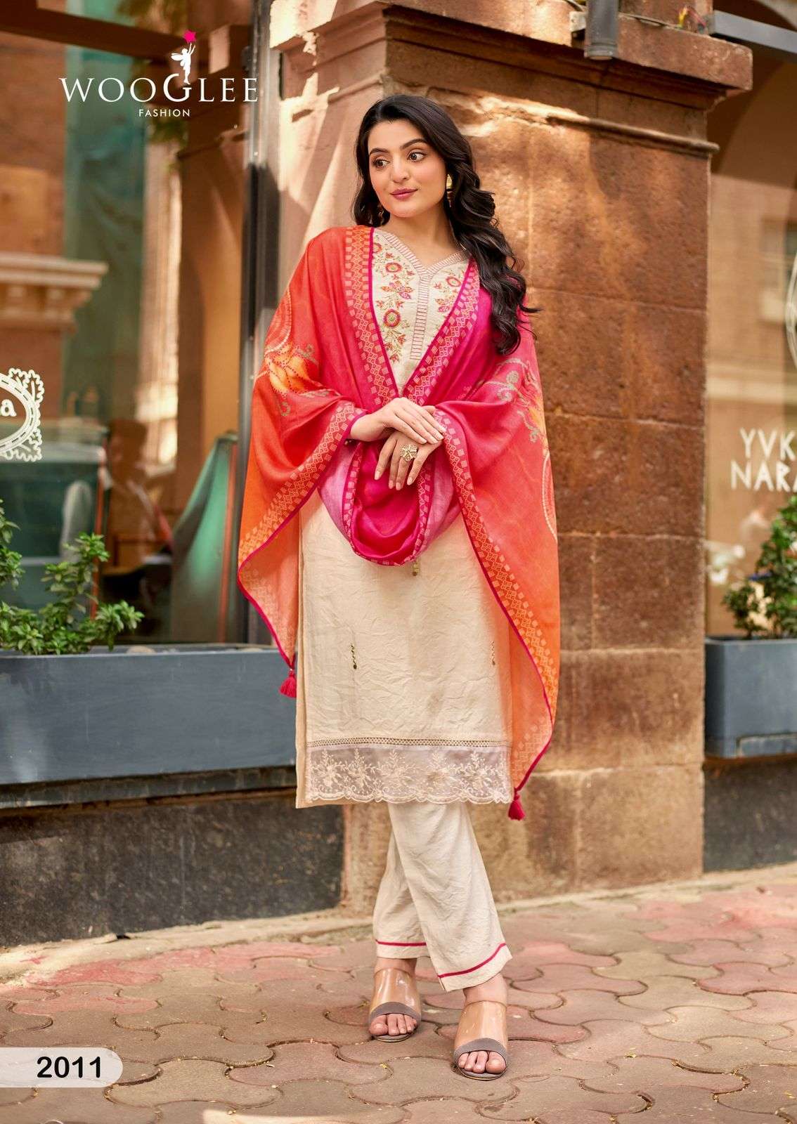 WOOGLEE EHSAAS VOL - 02 Printed Viscose Dress Set - Amrah Wholesale