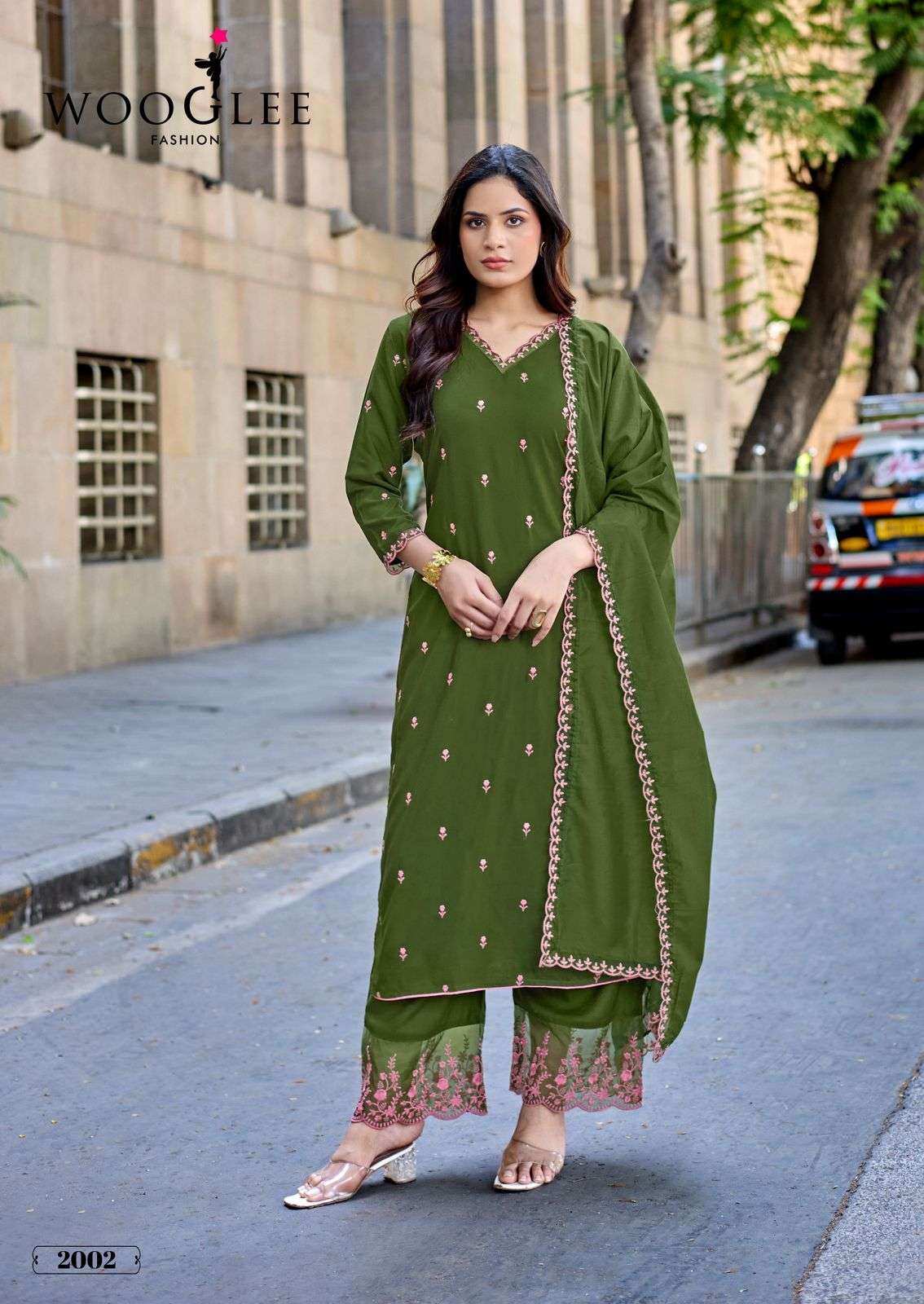 Wooglee Kalavati 2001 To 2004 Rayon Salwar Suit Set - Amrah Wholesale
