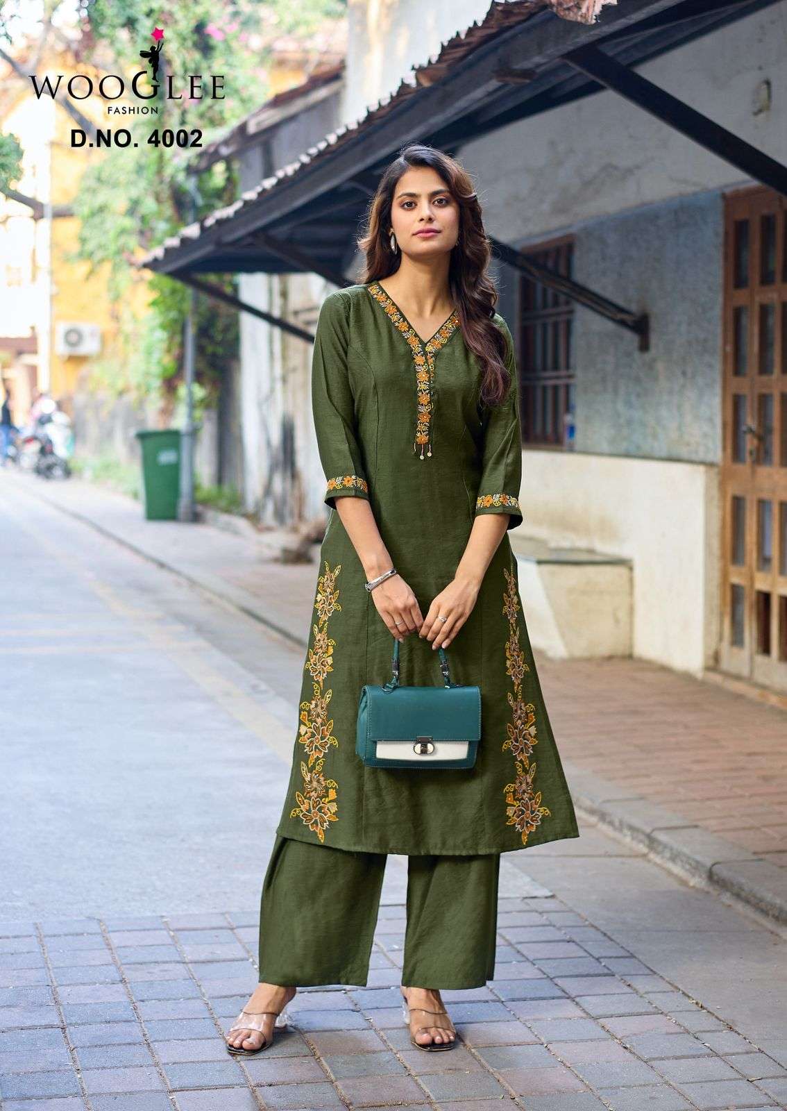 WOOGLEE RAHIMA Viscose Co Ord Set - Amrah Wholesale