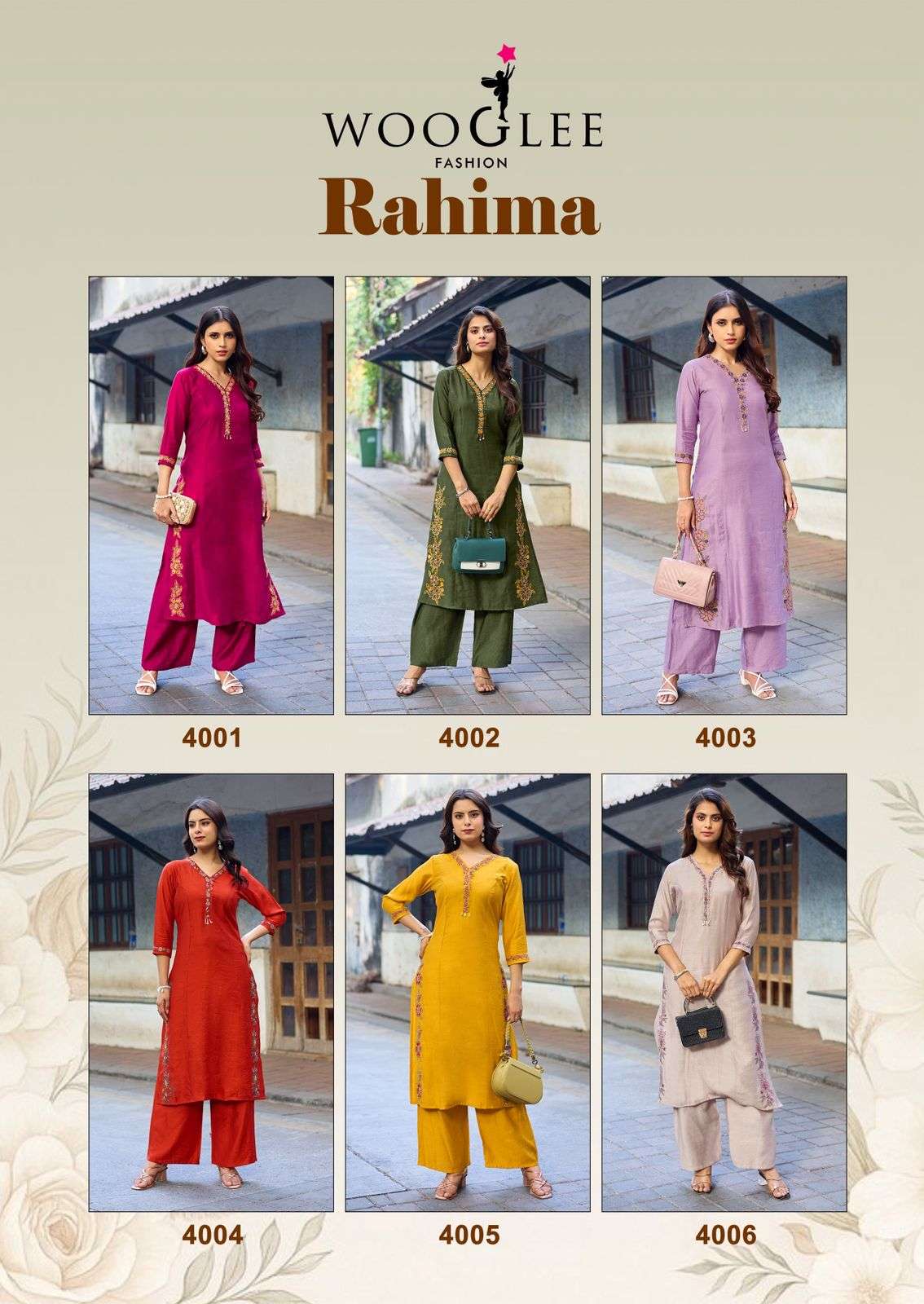 WOOGLEE RAHIMA Viscose Co Ord Set - Amrah Wholesale