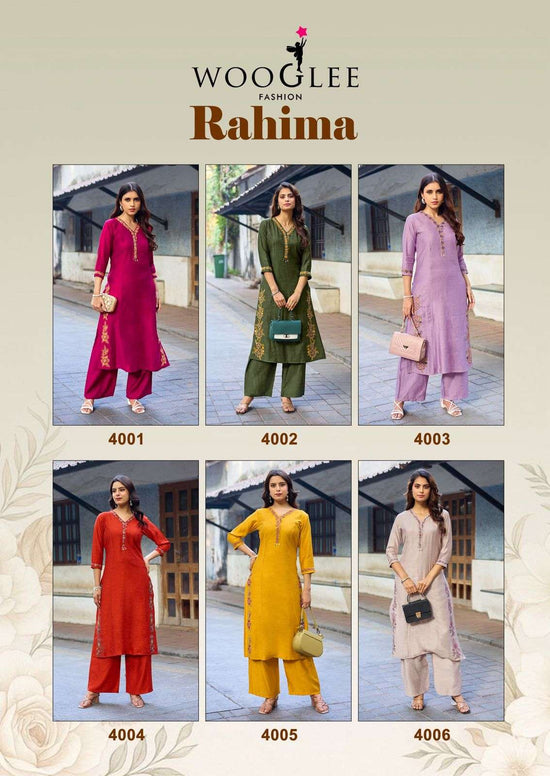 WOOGLEE RAHIMA Viscose Co Ord Set - Amrah Wholesale