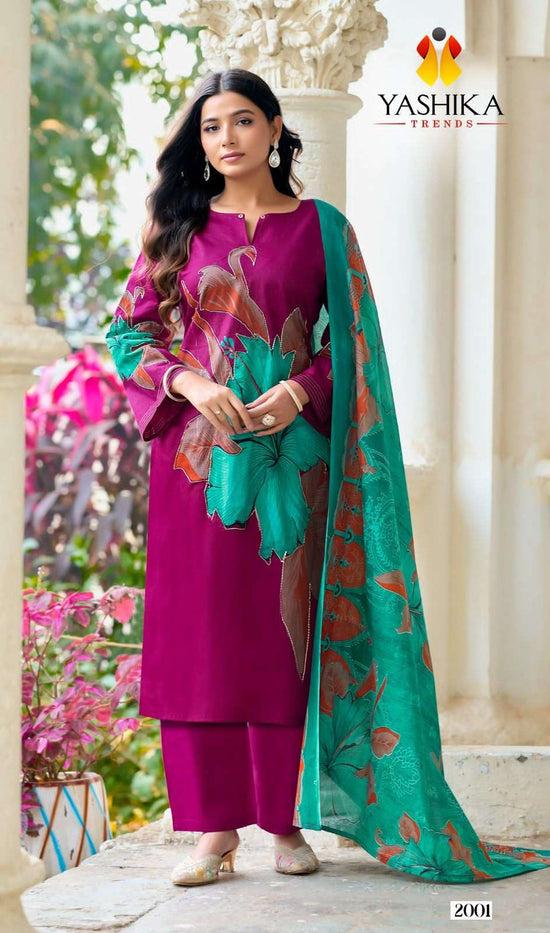 Yashika Anayisha Vol 2 Heavy Cotton Dress Material - Amrah Wholesale
