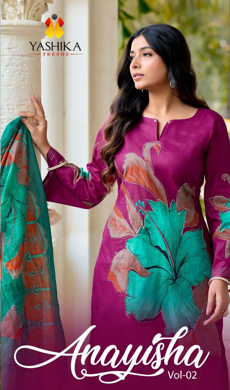 Yashika Anayisha Vol 2 Heavy Cotton Dress Material - Amrah Wholesale