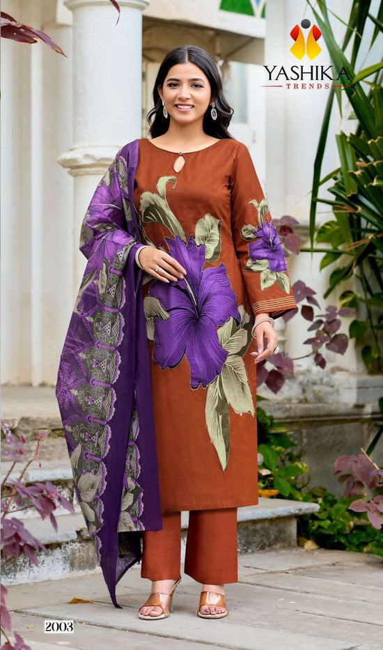 Yashika Anayisha Vol 2 Heavy Cotton Dress Material - Amrah Wholesale