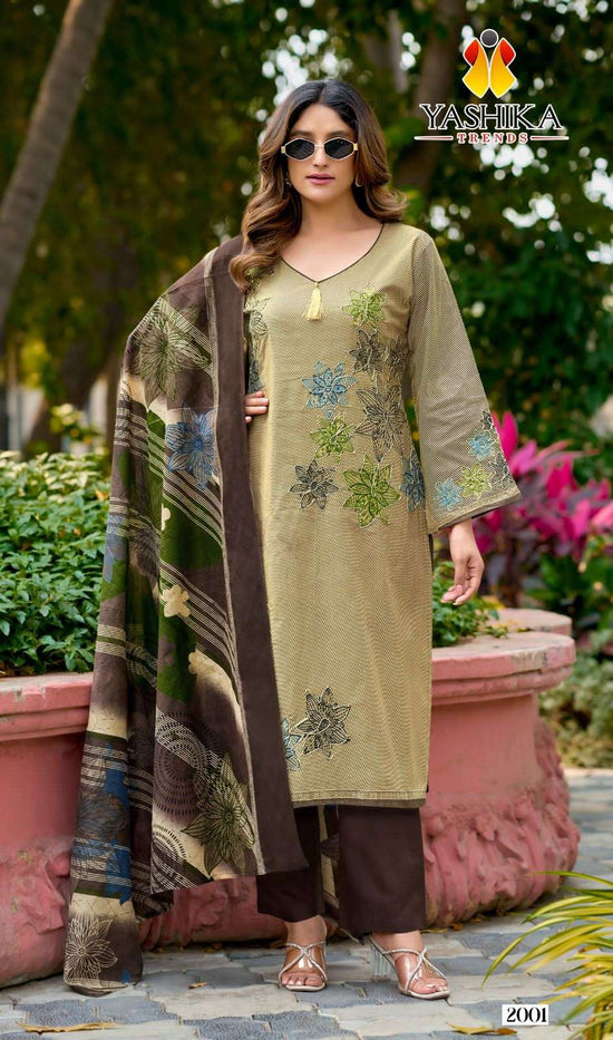 Yashika Mayisha Vol 2 Heavy Cotton Dress Material - Amrah Wholesale