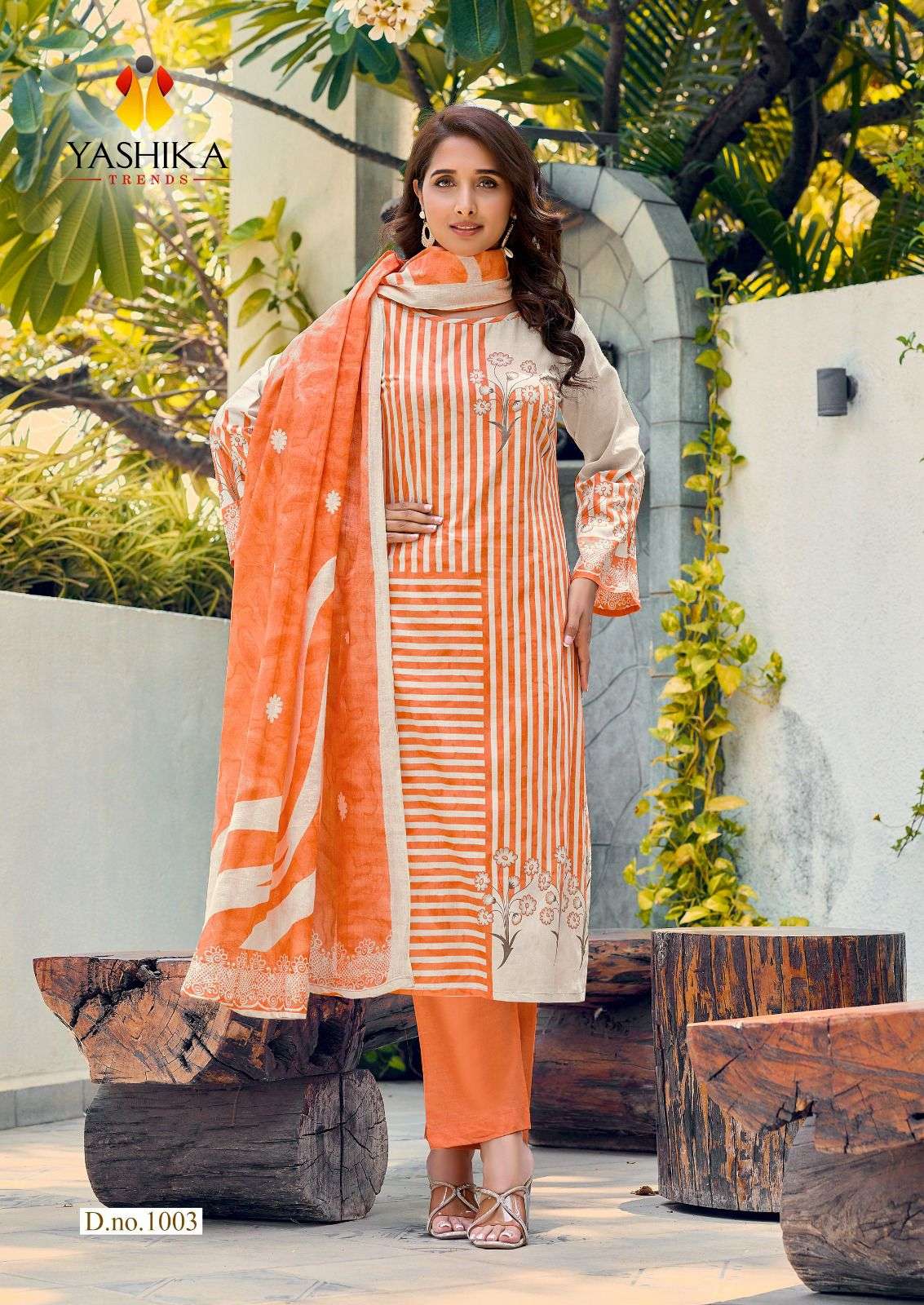 Yashika Ziana Heavy Cotton Digital Print Dress Material
