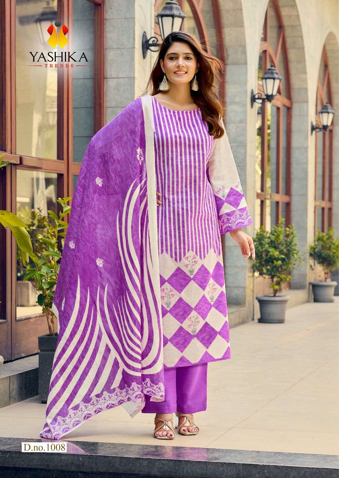Yashika Ziana Heavy Cotton Digital Print Dress Material