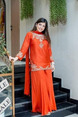 YD 067 Crepe Embroidery Party Wear Salwar Suit Set - Amrah Wholesale