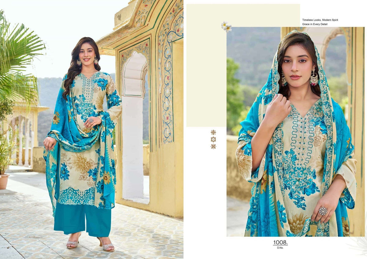 Zaraa Zoya Vol 2 Karachi Rayon Cotton Dress Material - Amrah Wholesale