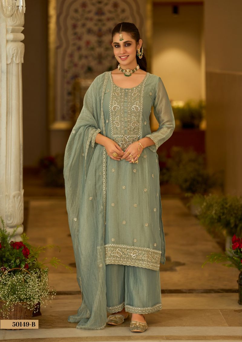 Eba LifeStyle Zaveri D 50149 B Salsa Embroidered Designer Salwar Kameez