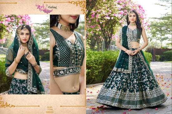 Zeel Clothing Amrapali Pure Dola Silk Printed Lehenga