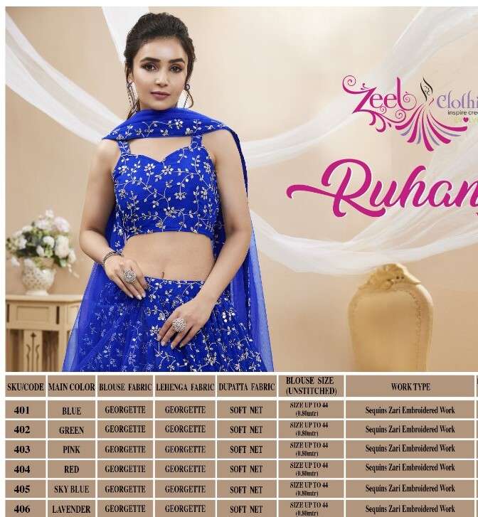 Zeel Clothing Ruhana Vol-1