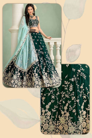 Zeel Clothing Vol-39 Rangoli Silk Embroidered Lehenga