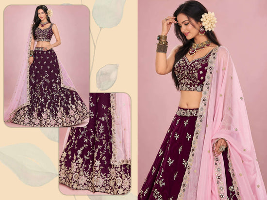 Zeel Clothing Vol-39 Rangoli Silk Embroidered Lehenga
