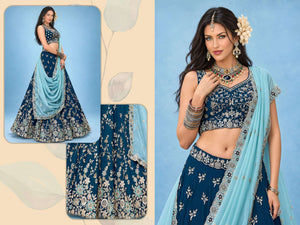 Zeel Clothing Vol-39 Rangoli Silk Embroidered Lehenga