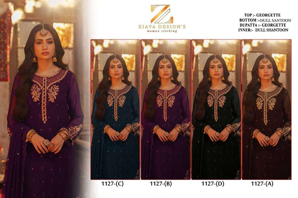 Ziaya 1127 Colours By Ziaya