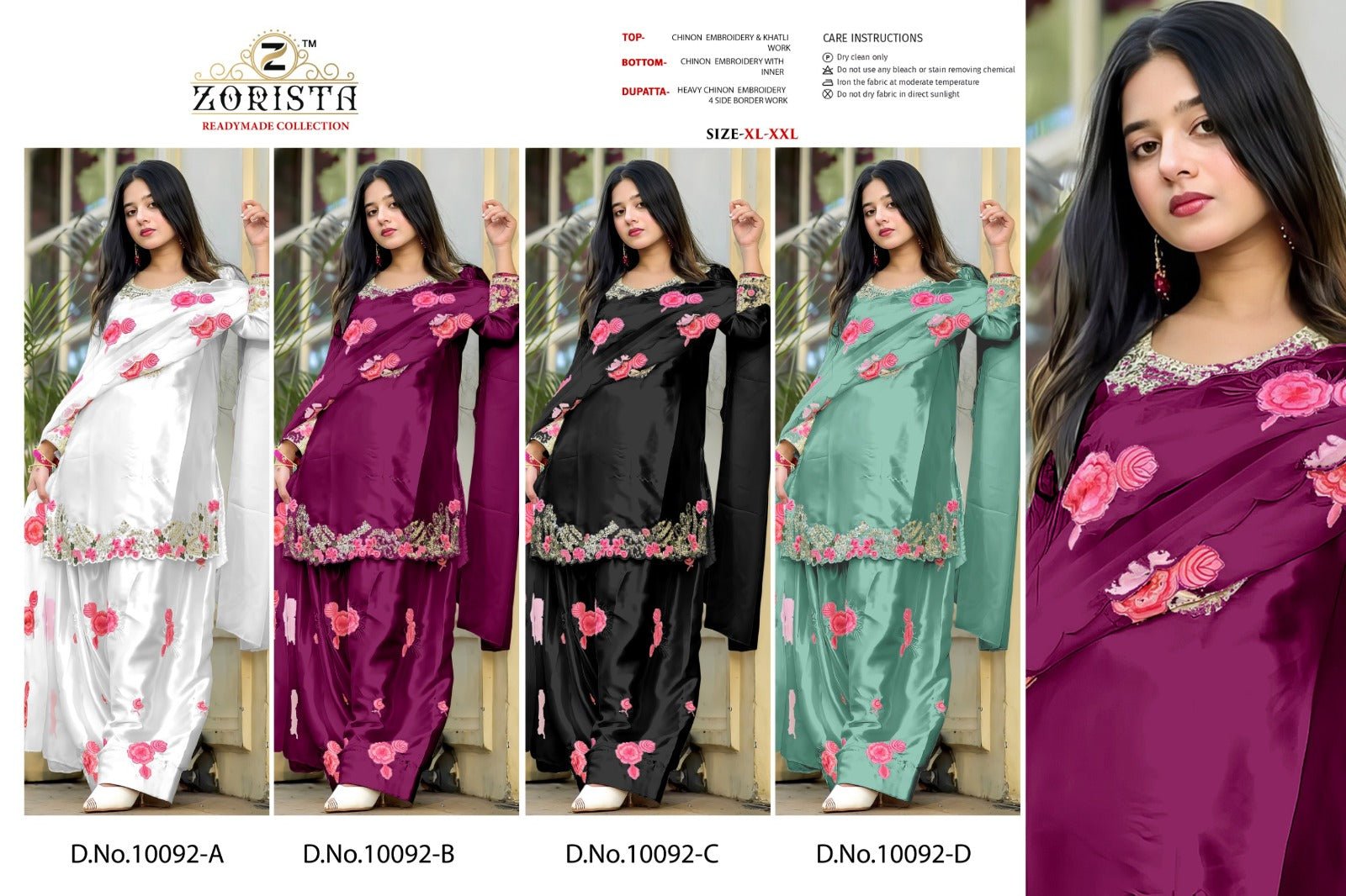 Zorista 10092 A To D - Amrah Wholesale