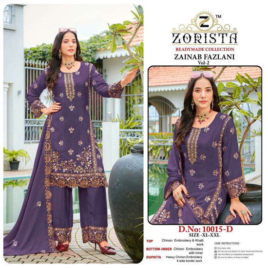 Zorista Zainab Fazlani 10015 A To D