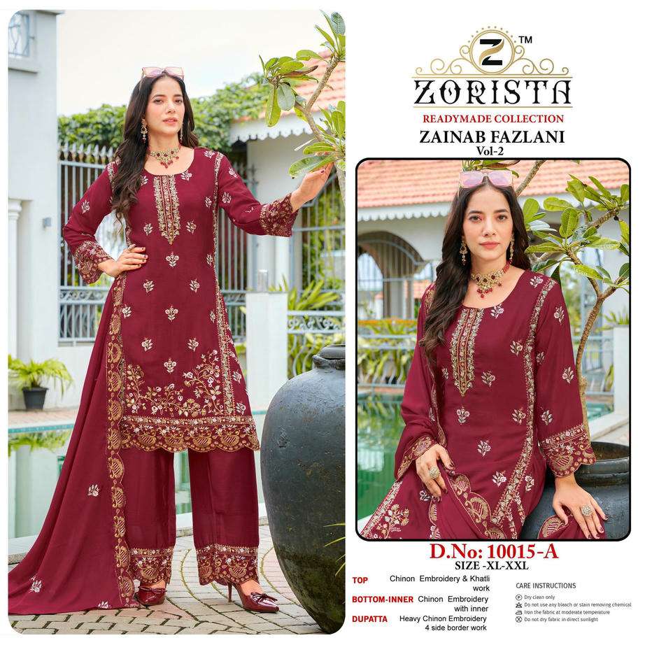 Zorista Zainab Fazlani 10015 A To D