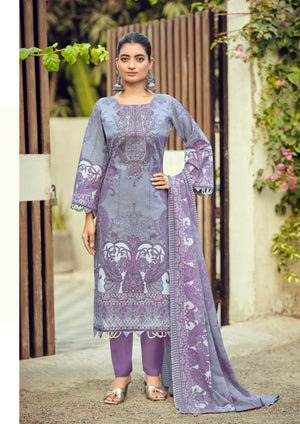 Zulfat Firdaus 723 Series Cotton Dress Material