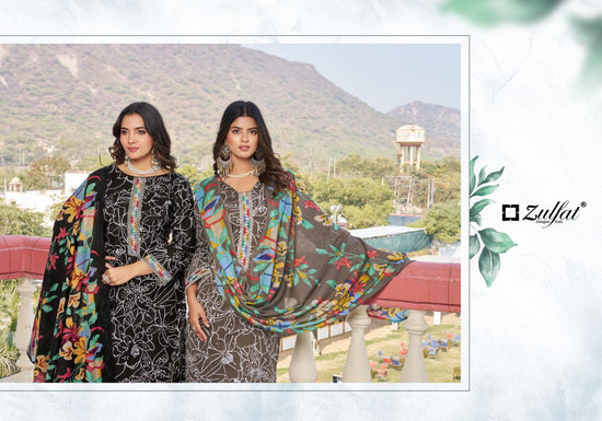 Zulfat Mihika Dress Material Wholesale Catalogue - Amrah Wholesale