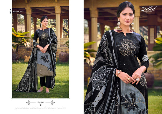 ZULFAT SAJNI VOL-7 Cotton Pakistani Suit - Amrah Wholesale