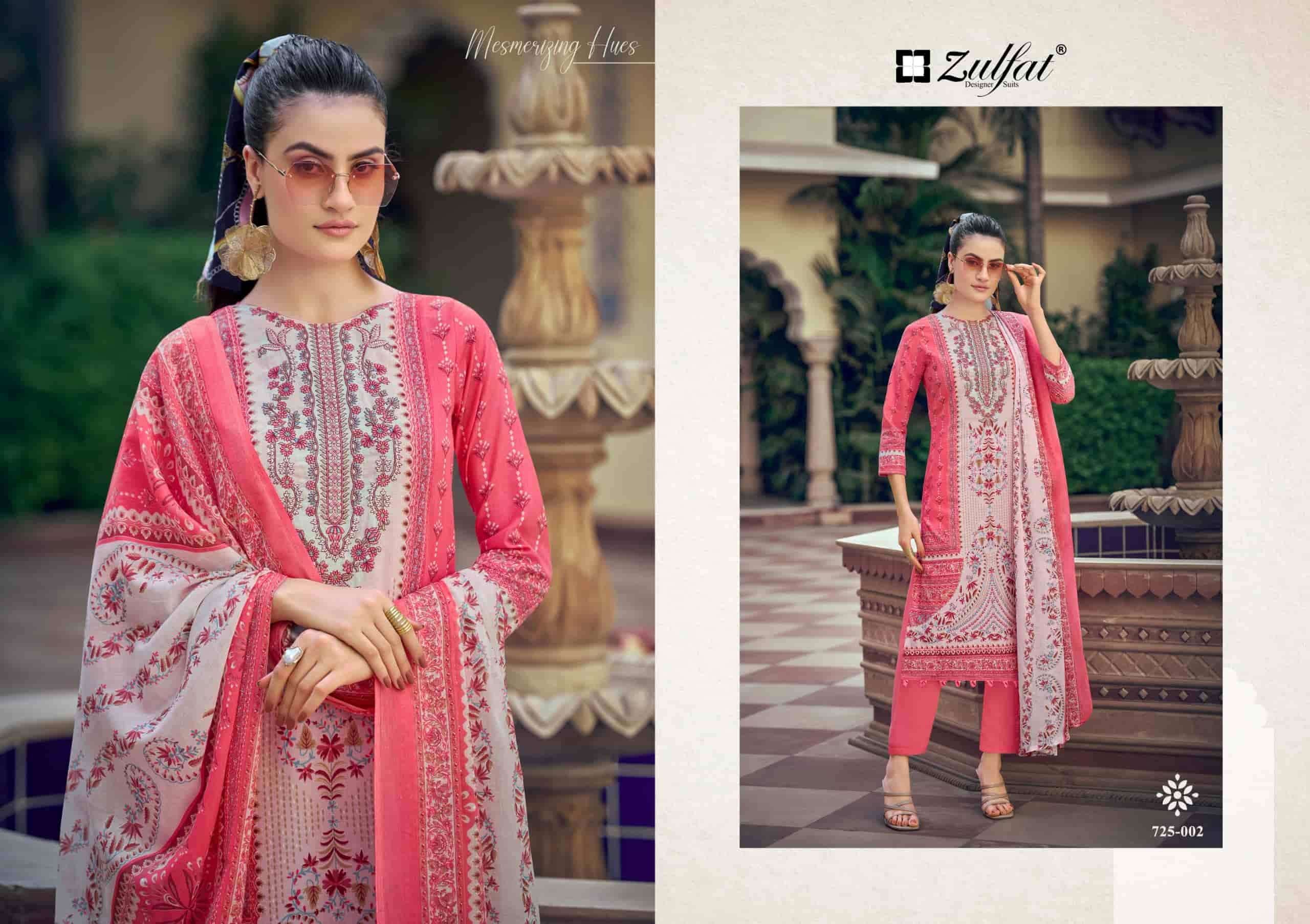 Zulfat Sana Safina Vol 6 Pure Cotton Dress Material
